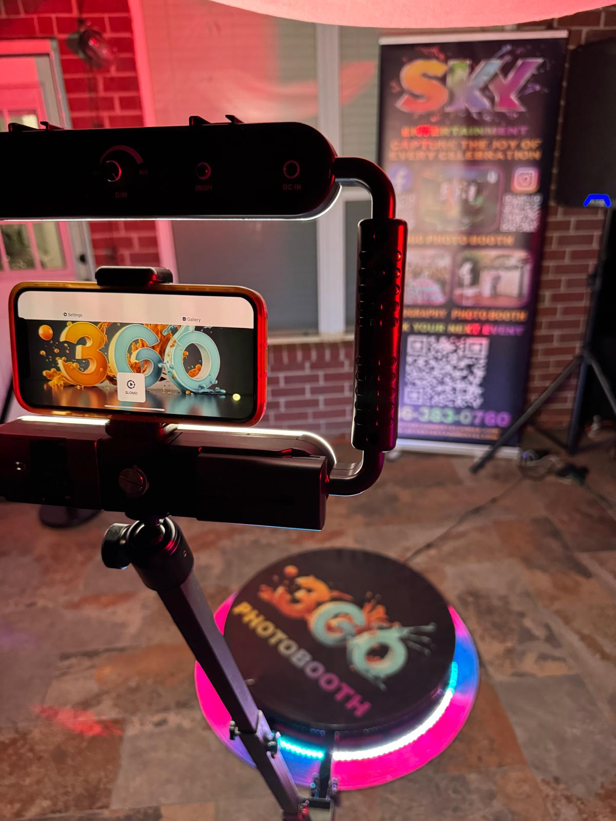 Capture the Moment, 360 Video Booth